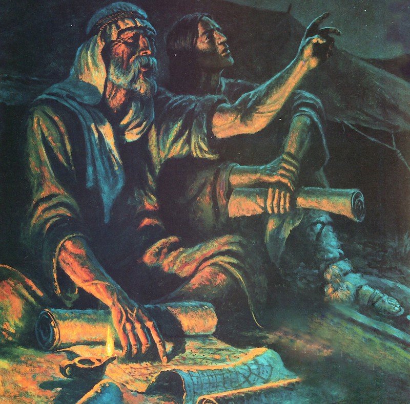 Detail from Abraham and Isaac